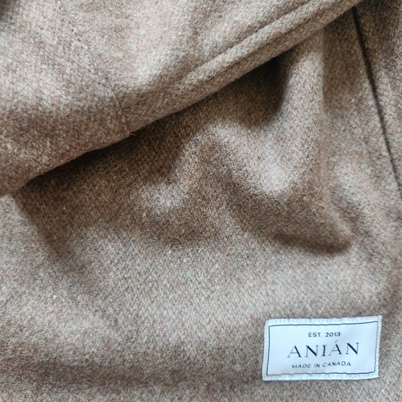 Women's Tan Shirt Jacket - Picture 2 of 5